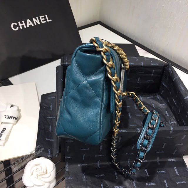 Chanel女包 Chanel秋冬19Bag 小香迷菱格紋 Chanel口蓋包 Chanel鏈條包手拎斜挎包  djc3912